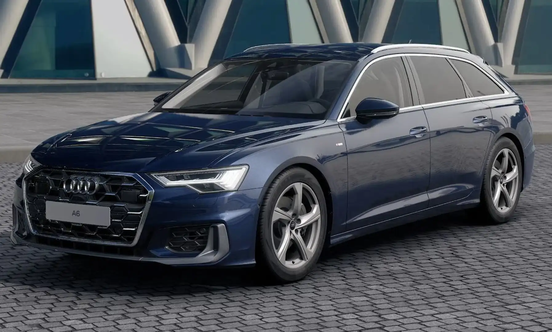 Audi A6 Avant 45TFSI S-tronic S LINE AHK 360° MATRIX Blau - 1