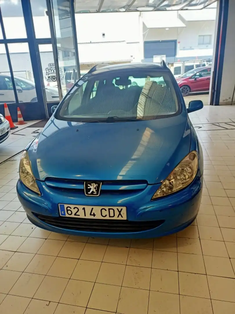 Peugeot 307 SW 1.6 Clim Plus Azul - 1