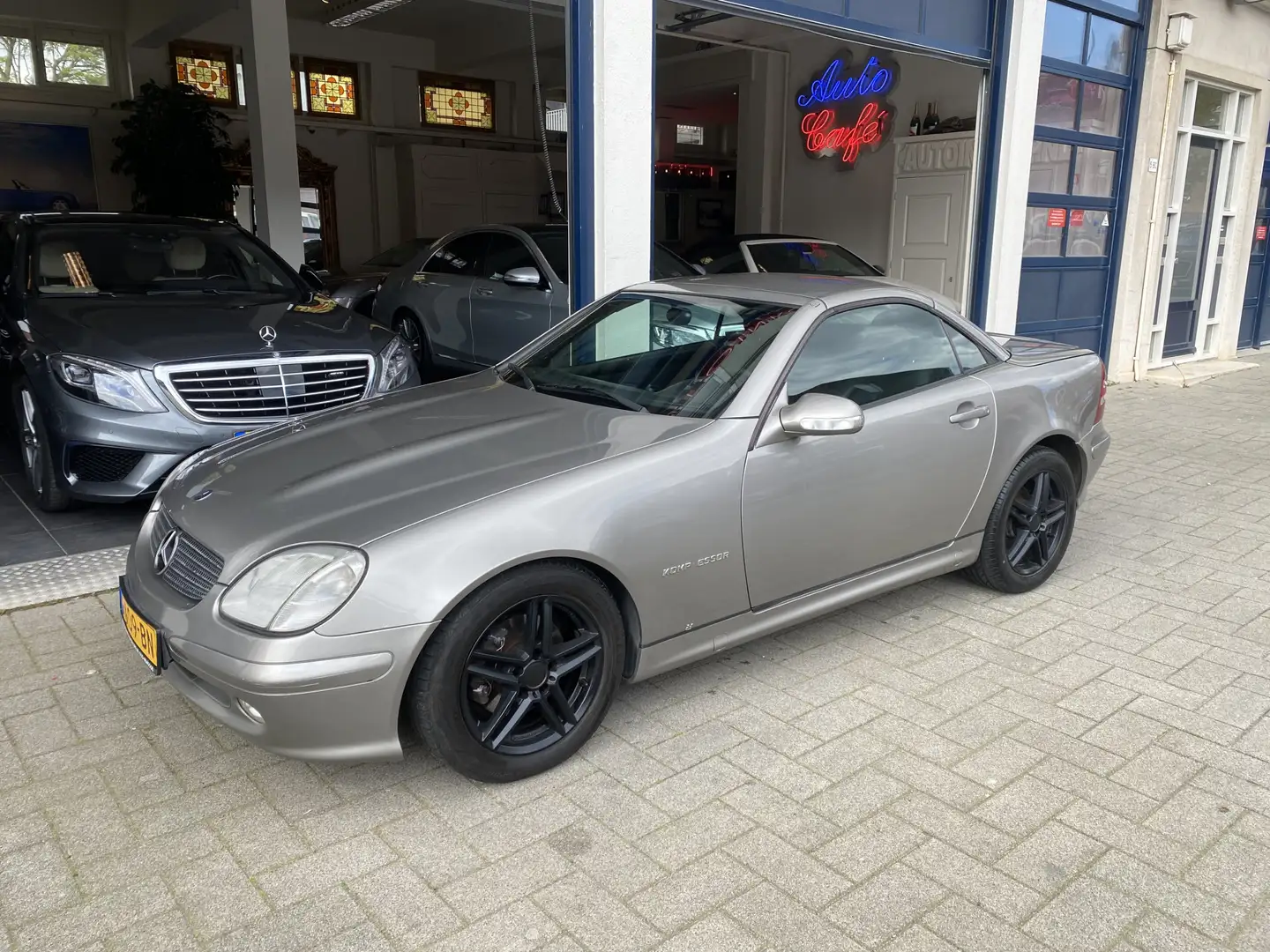 Mercedes-Benz SLK 200 K. Special Edition ALLES WERKT PERFECT ! Gris - 2