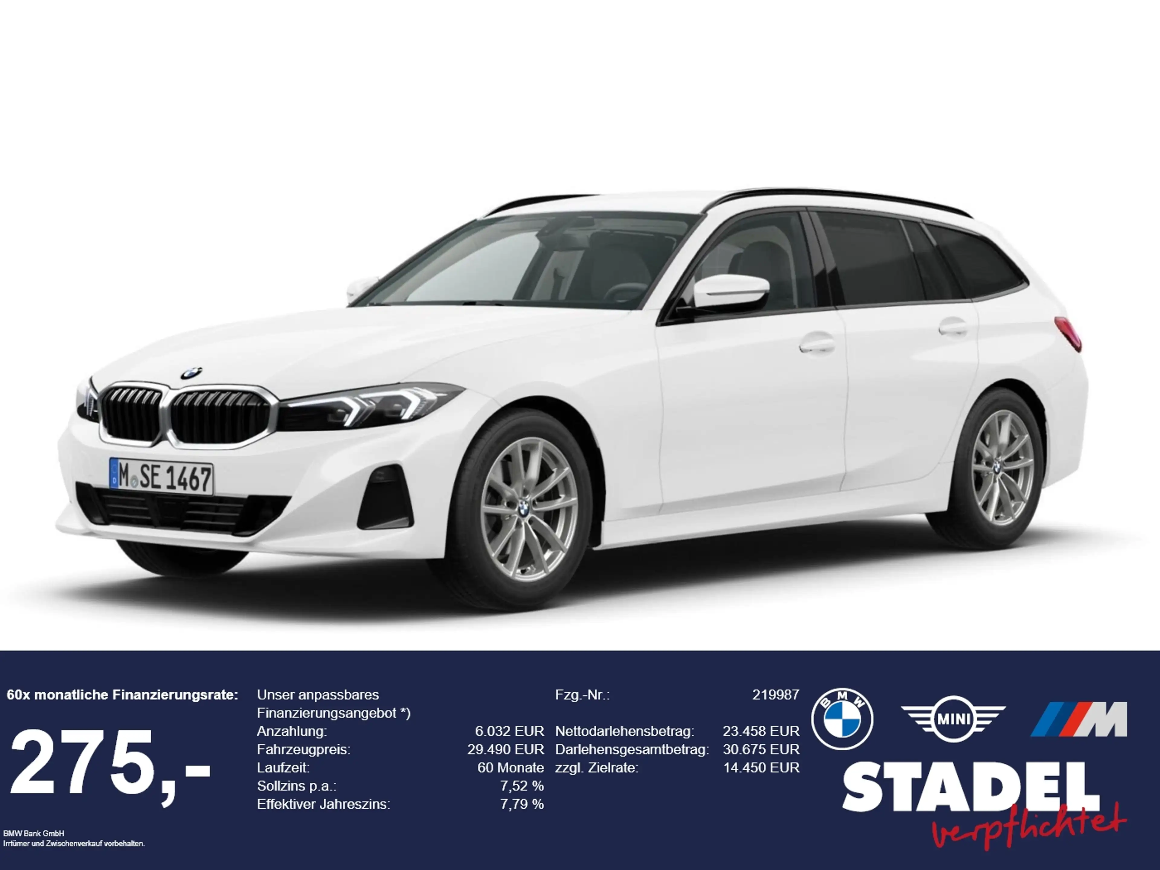 BMW 318 i Tour. ComfortPaket Akustikglas Kamera SH
