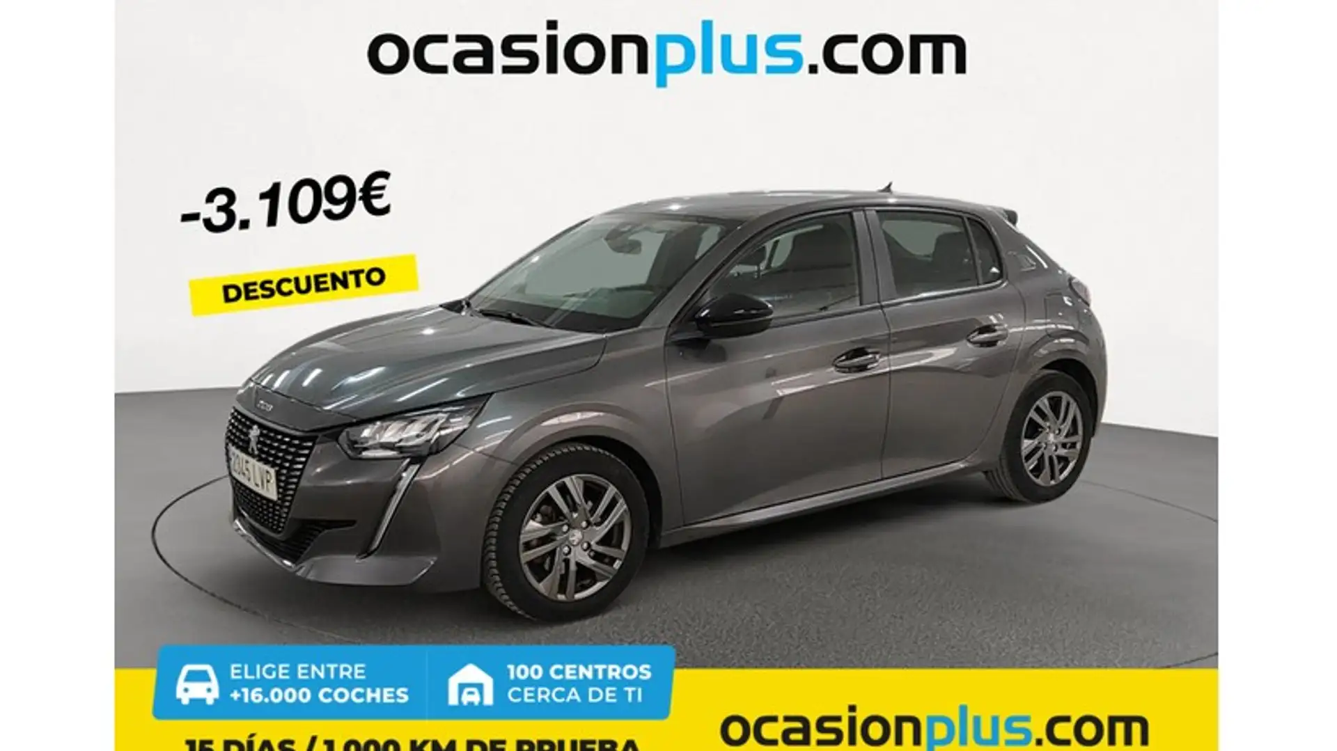 Peugeot 208 1.2 Puretech S&S Active Pack 100 Grigio - 1