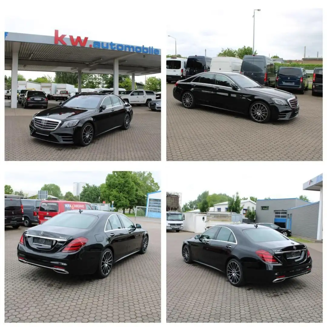 Mercedes-Benz S 350 d 4M,AMG,Head-up,Dist,M-Benz Garantie Noir - 2