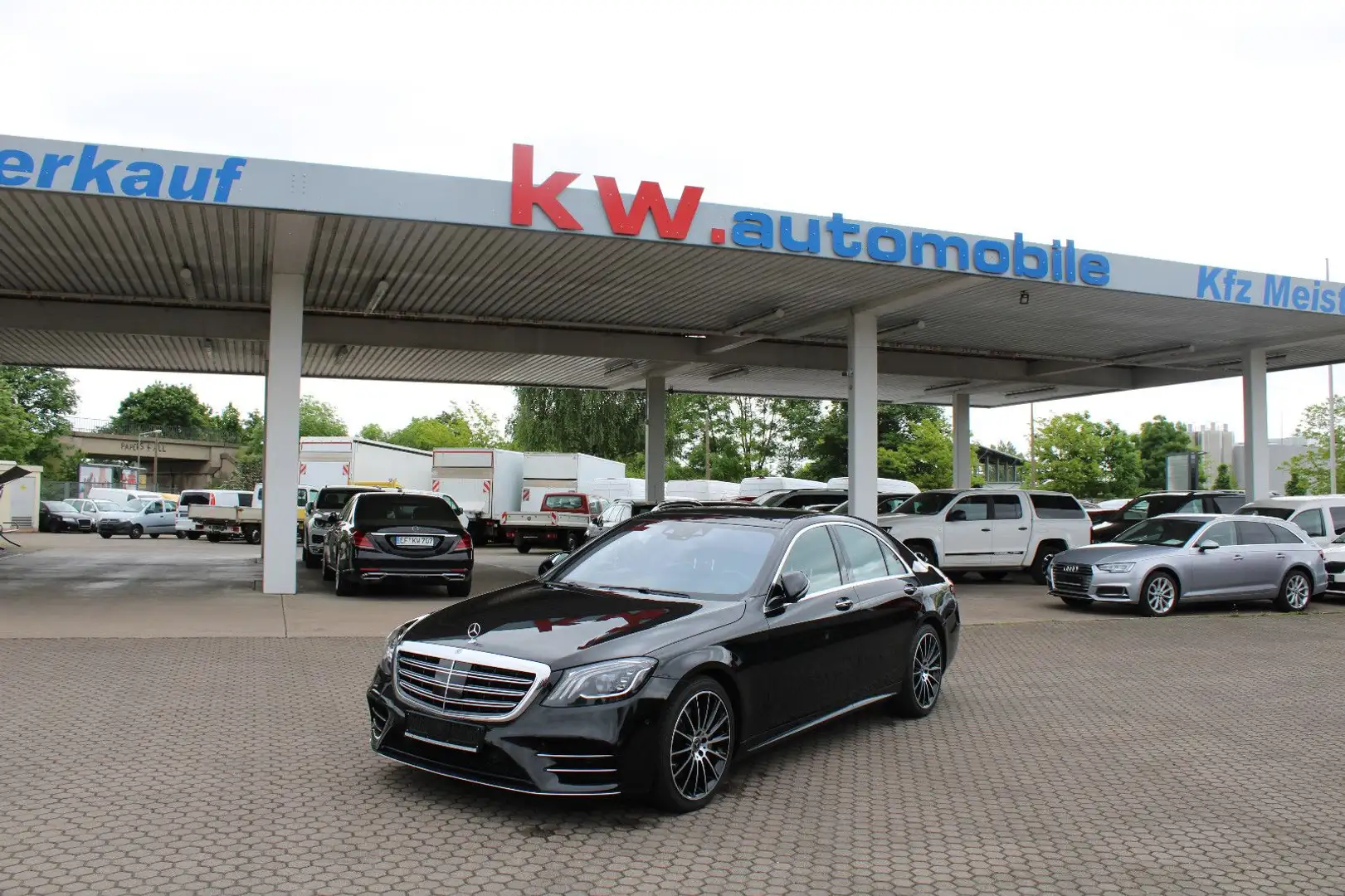 Mercedes-Benz S 350 d 4M,AMG,Head-up,Dist,M-Benz Garantie Noir - 1