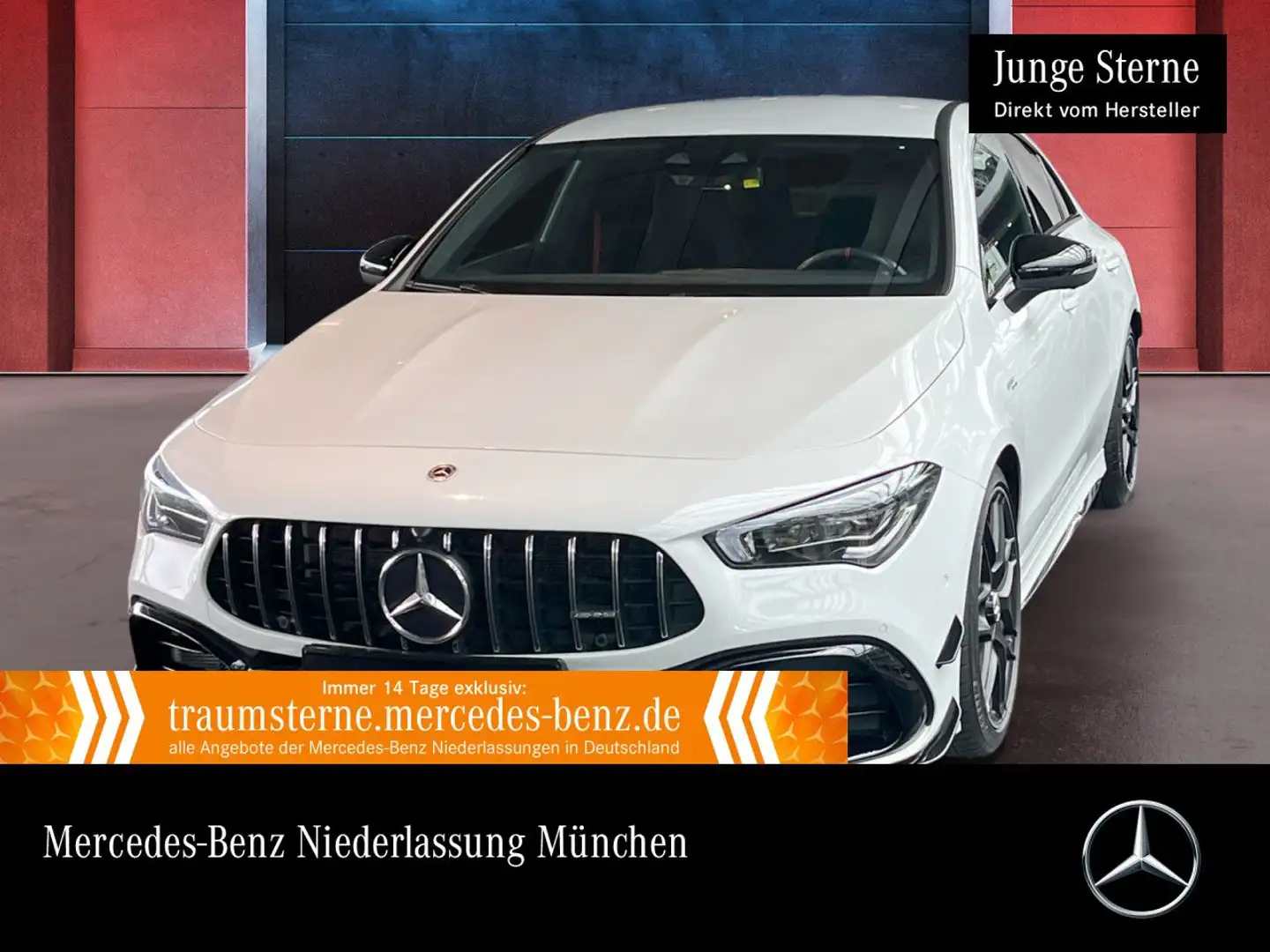 Mercedes-Benz CLA 45 AMG CLA 45 S 4M DRIVERS+360°+MULTIBEAM+19"+TOTW+8G Wit - 1