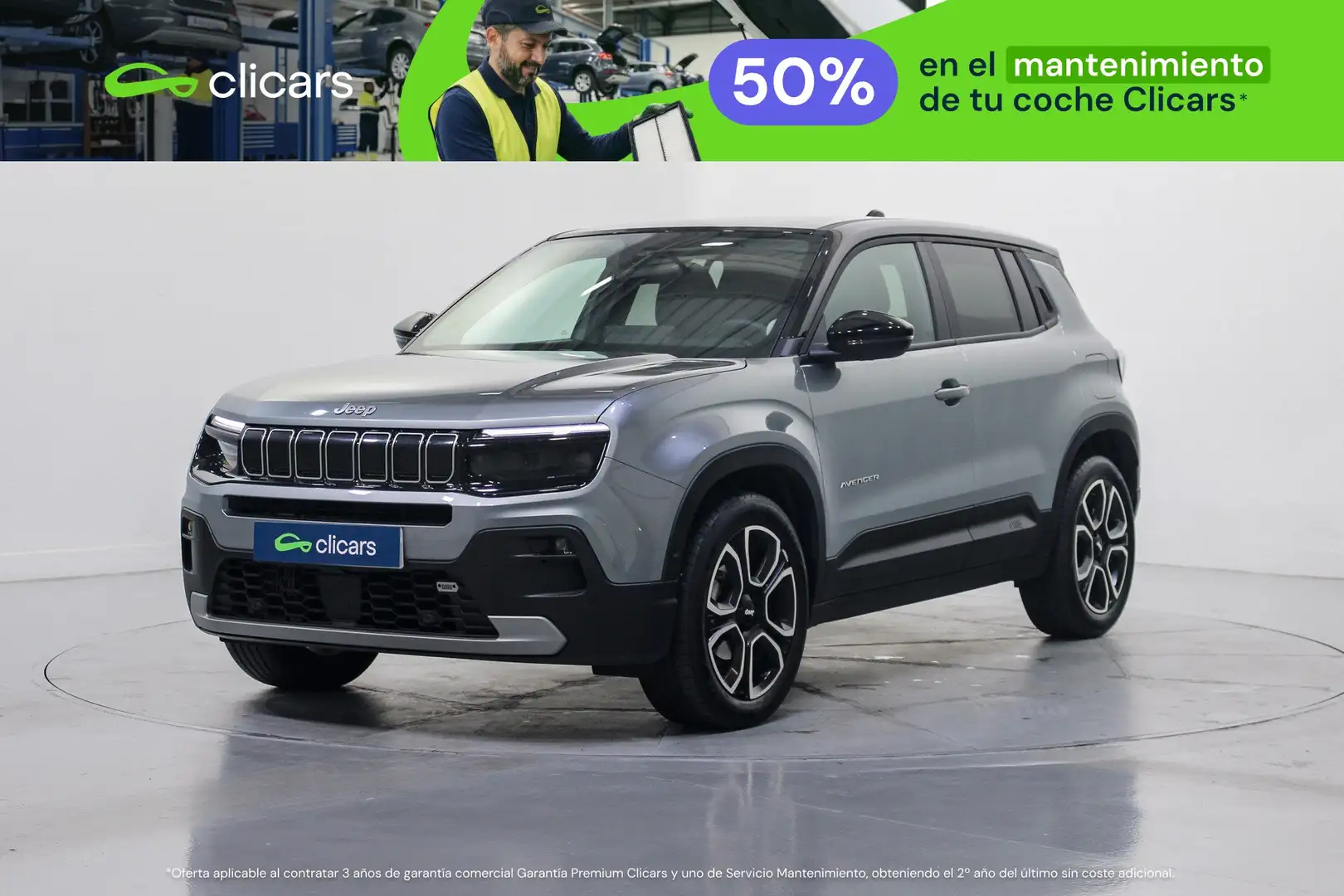 Jeep Avenger 1.2 Summit 74KW Gris - 1