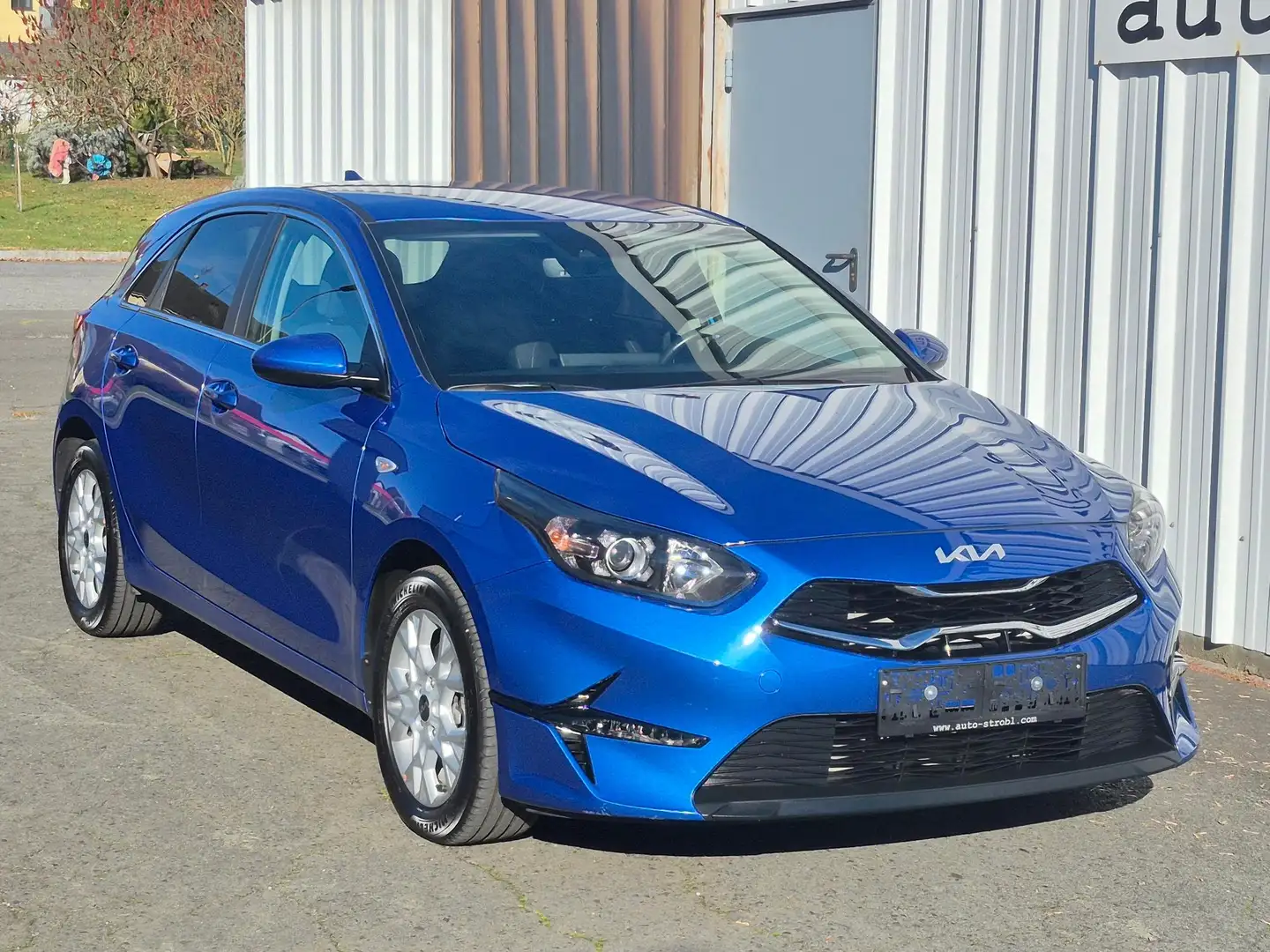 Kia Ceed / cee'd ceed 1,0 TGDI ISG Silber Blau - 1