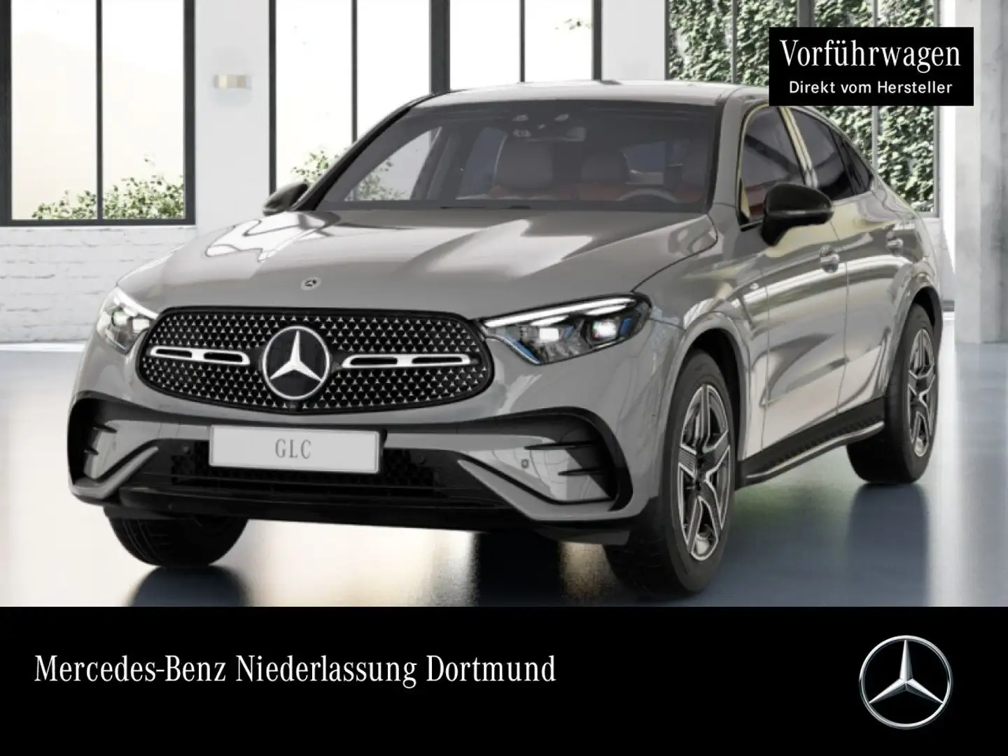 Mercedes-Benz GLC 300 e 4M AMG+NIGHT+360+AHK+KEYLESS+9G Grau - 1