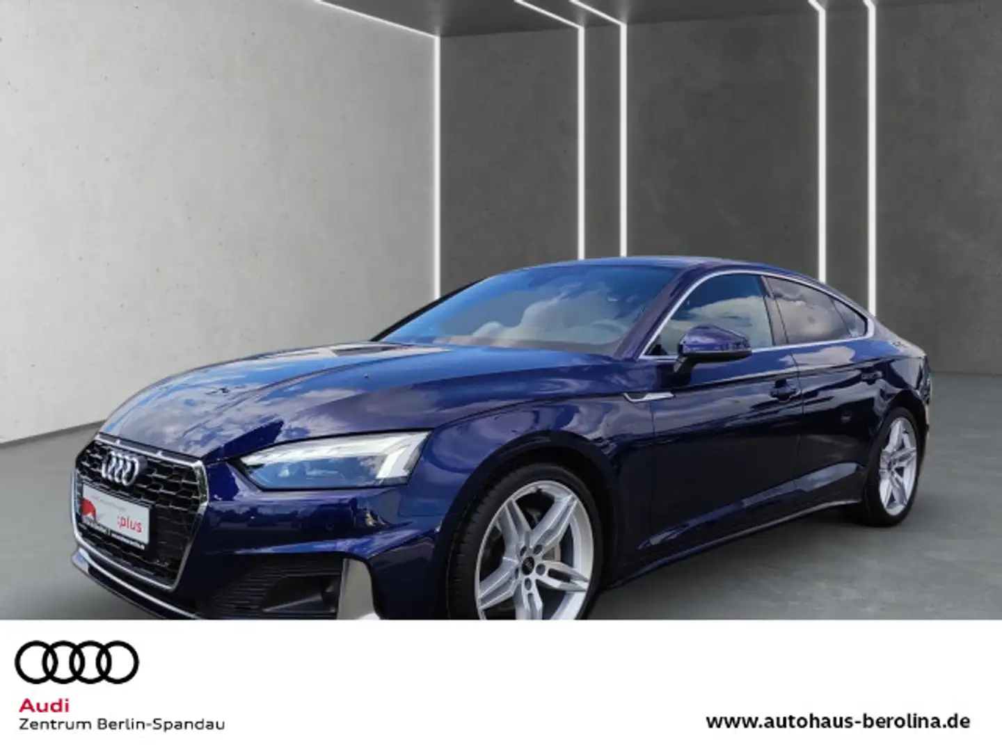 Audi A5 40 TFSI S line int. S tronic *NAV+* Kék - 1