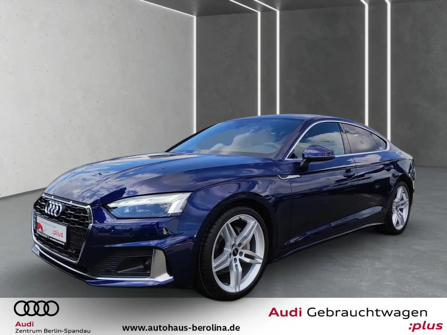 Audi A5 40 TFSI S line int. S tronic *NAV+* Blau - 2