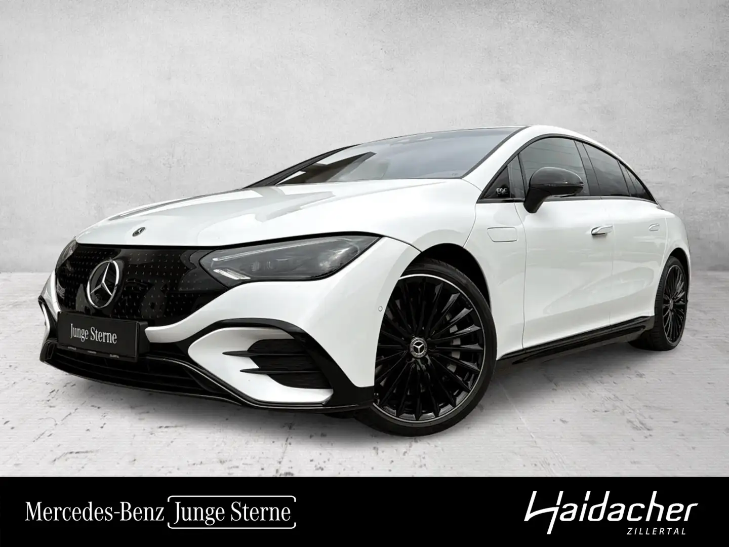 Mercedes-Benz EQE 350 4MATIC AMG Pano Night FAP Distr MBUX AUT Biały - 1