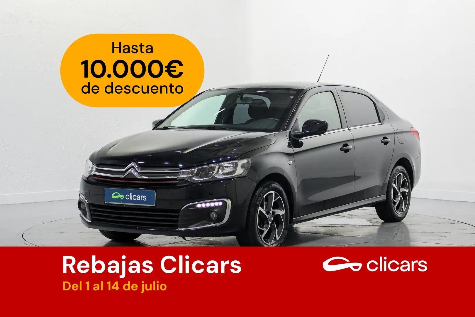 Citroen C-Elysée 1.2 PureTech Shine 82 Negro - 1