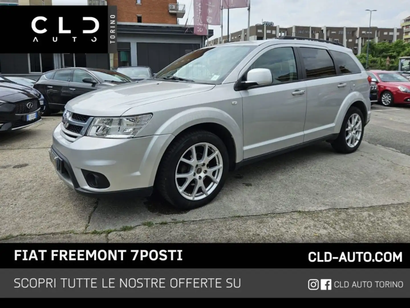 Fiat Freemont 2.0 Multijet 140 CV 7POSTI Gris - 1