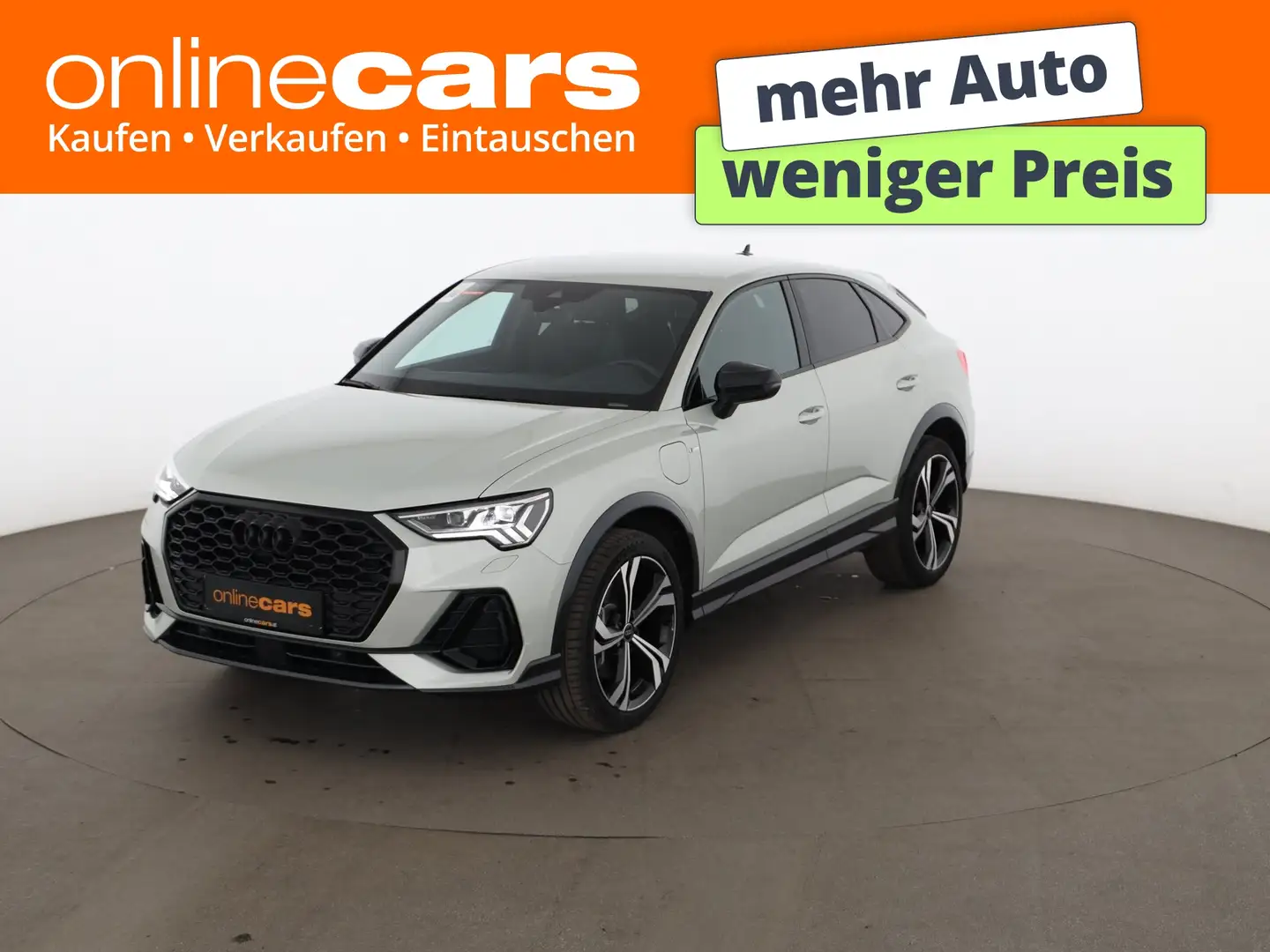 Audi Q3 Sportback 45 TFSI e S-Line Aut MATRIX 360-CAM Grau - 1