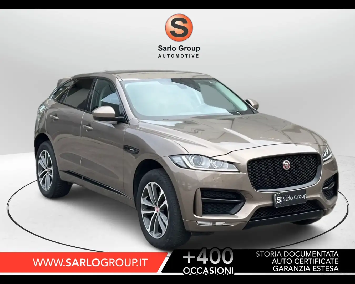Jaguar F-Pace 2.0 D 180 CV AWD aut. R-Sport Bronze - 1