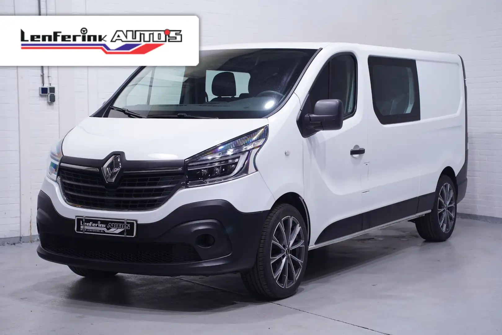 Renault Trafic 2.0 dCi 120 pk L2 Dubbel Cabine Airco, Isofix 19" Blanc - 1