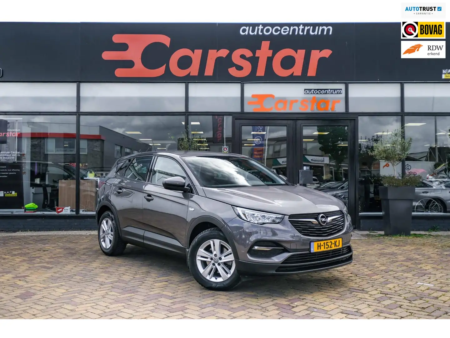 Opel Grandland X 1.2 Turbo Edition|Navi|Cruise|Pdc| Gris - 1
