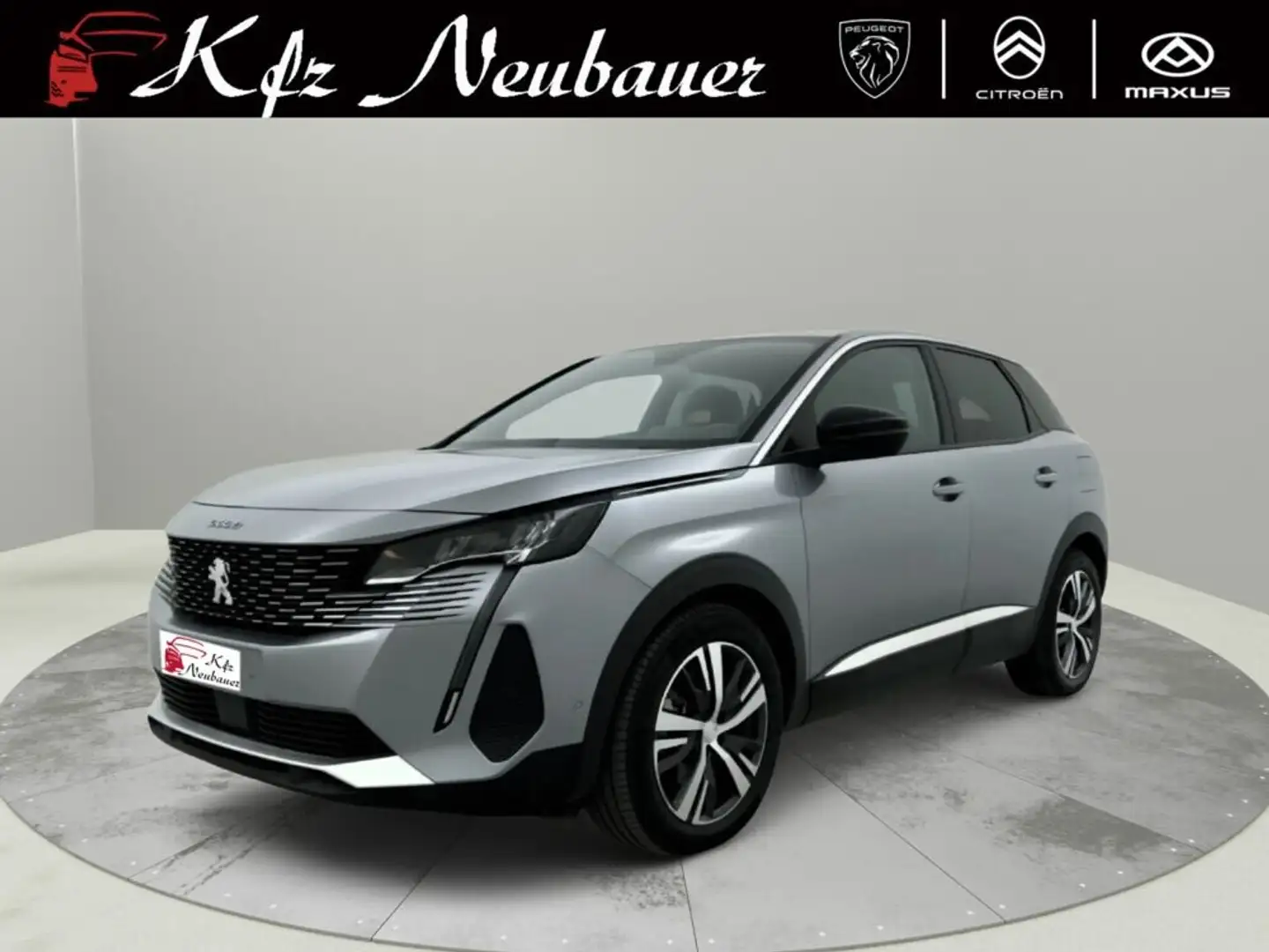 Peugeot 3008 Hybrid 180 EAT8 Grau - 1