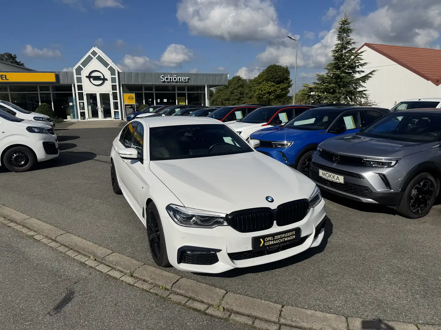 BMW 540 540 d xDrive M Sport Weiß - 1