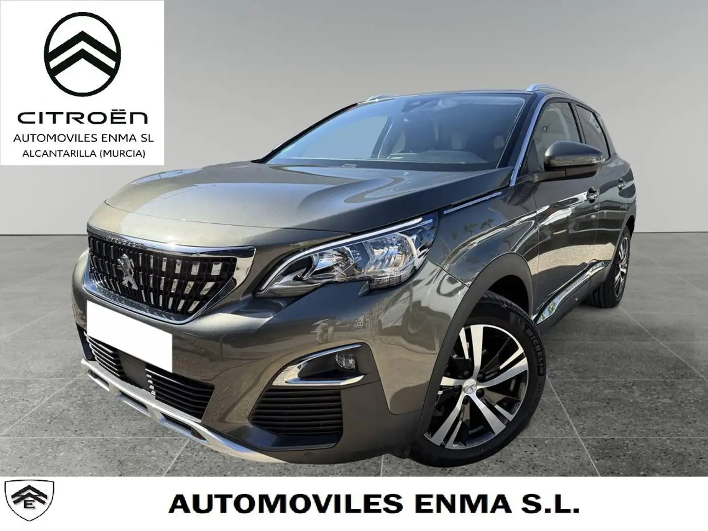 Peugeot 3008 1.6 BlueHDi Allure EAT6 120 Gris - 1