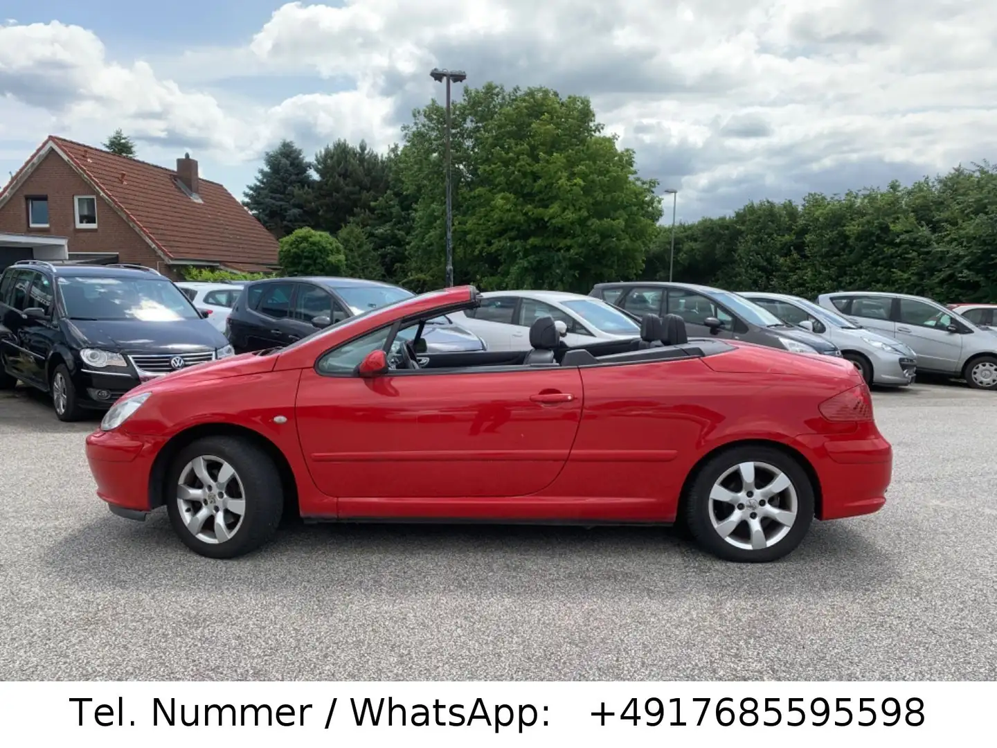 Peugeot 307 CC Cabrio-Coupe Basis Rot - 2