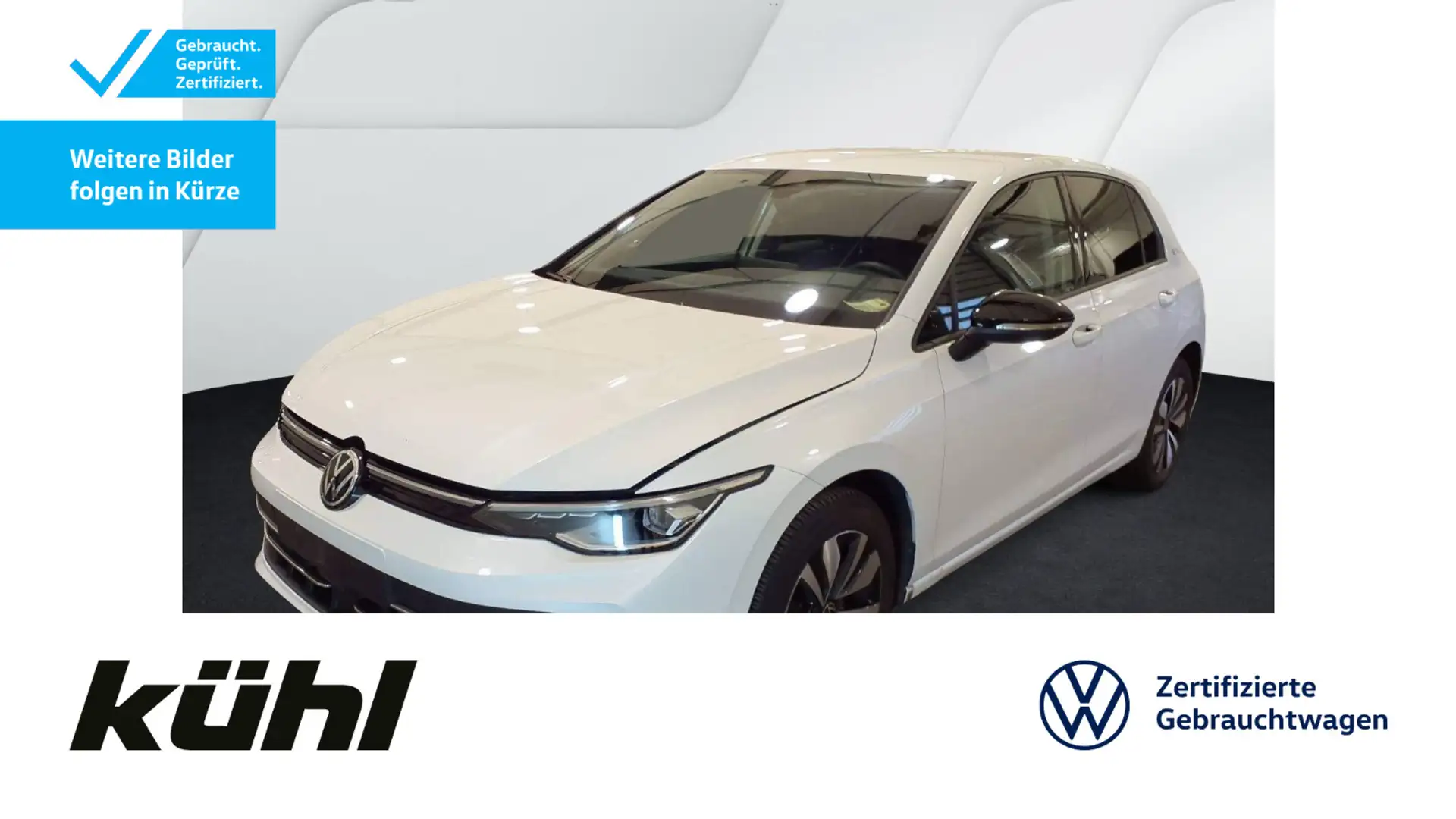 Volkswagen Golf 8 VIII 2.0 TDI DSG Goal LED+/ACC/Kamera/App Weiß - 1