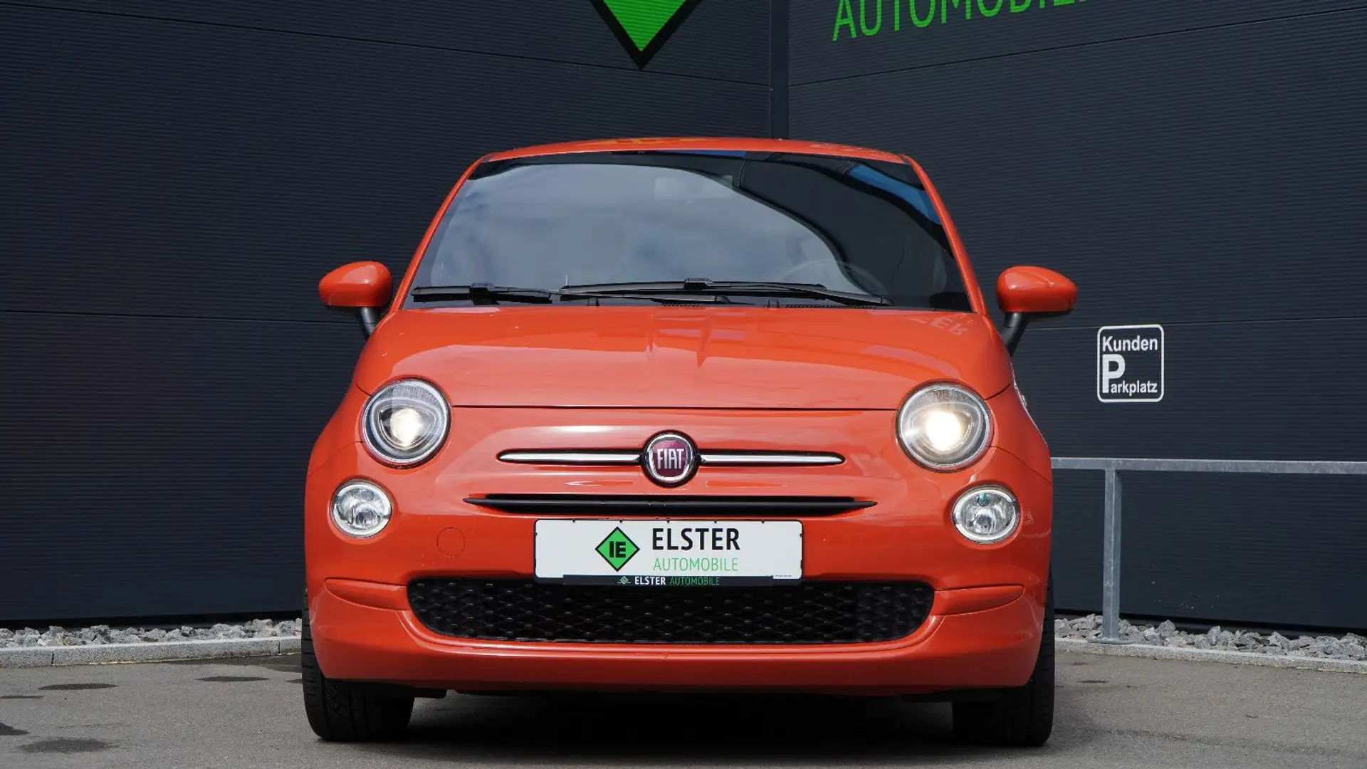 Fiat 500 Club 6-Gang HYBRID Klima CarPlay 15"Alufelg. Orange - 2