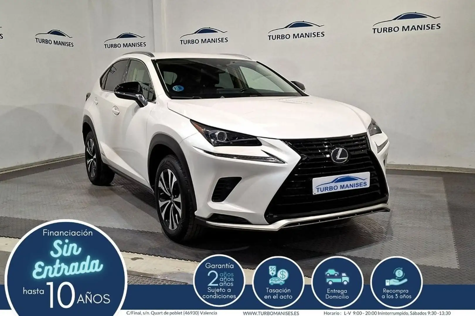 Lexus NX 300h 2.5 Premium 2WD Blanc - 1
