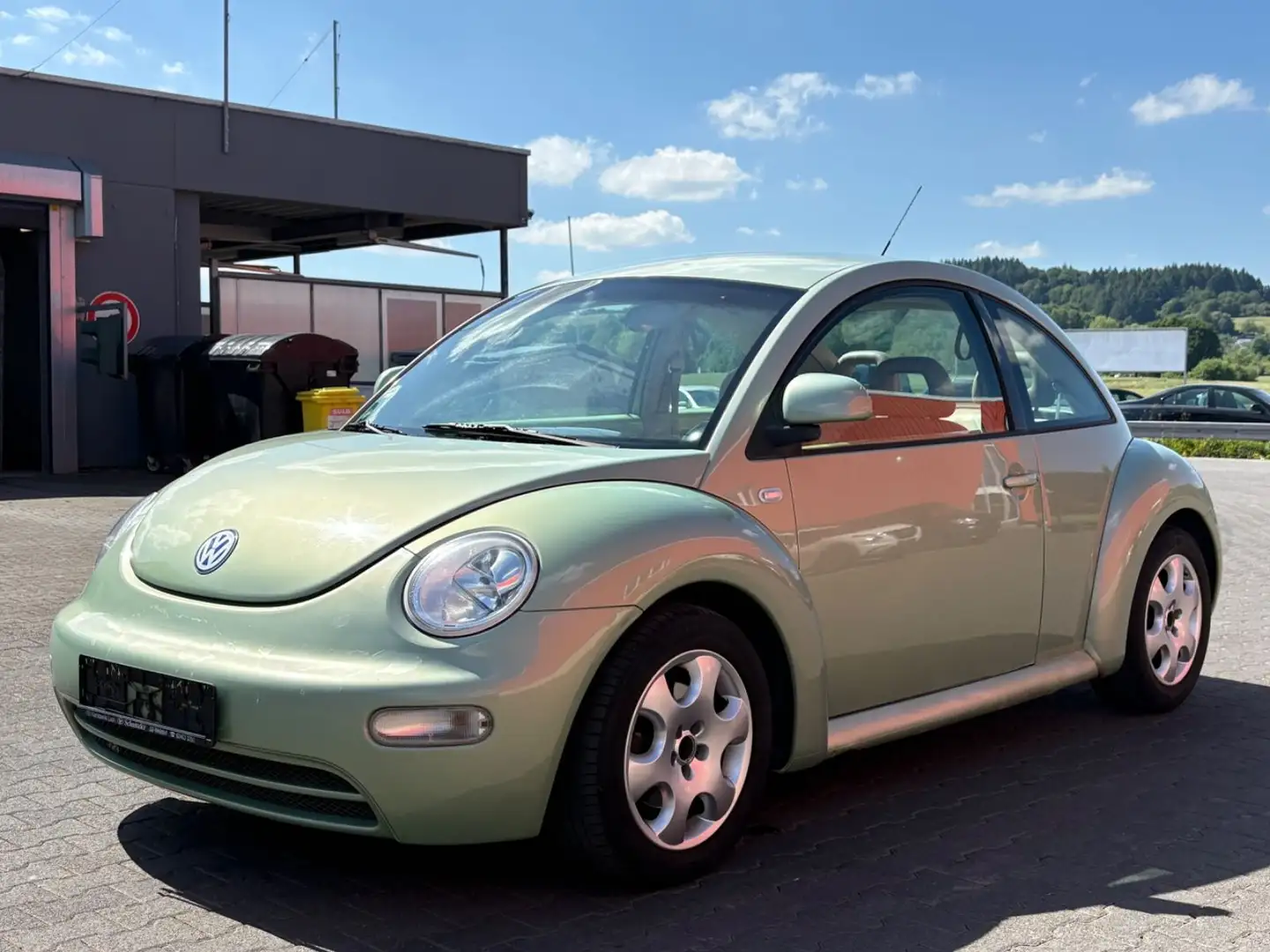 Volkswagen Beetle 1.9 TDI Leder Sitz.H Klima Läuft super Grün - 1