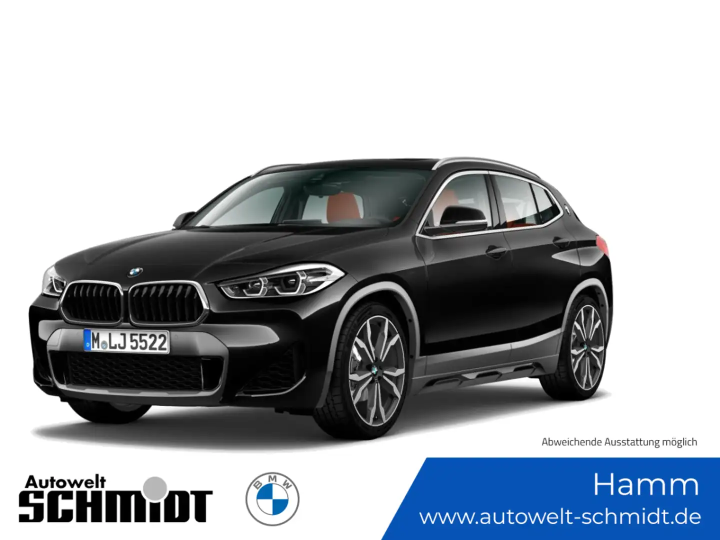 BMW X2 sDrive18d M Sport X + 2Jahre-BPS.-GARANTIE Zwart - 1