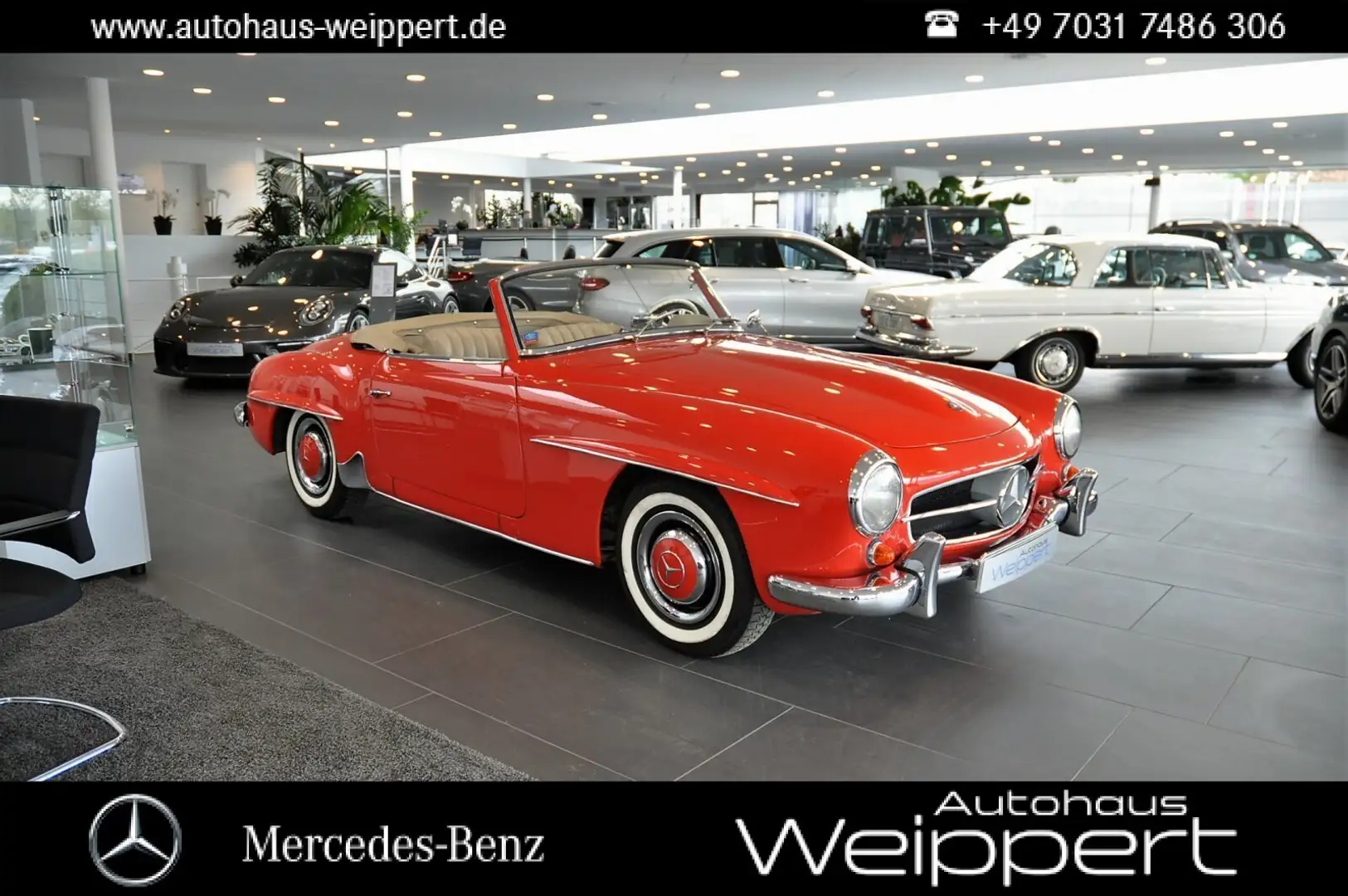Mercedes-Benz 190 190 SL Rot - 1