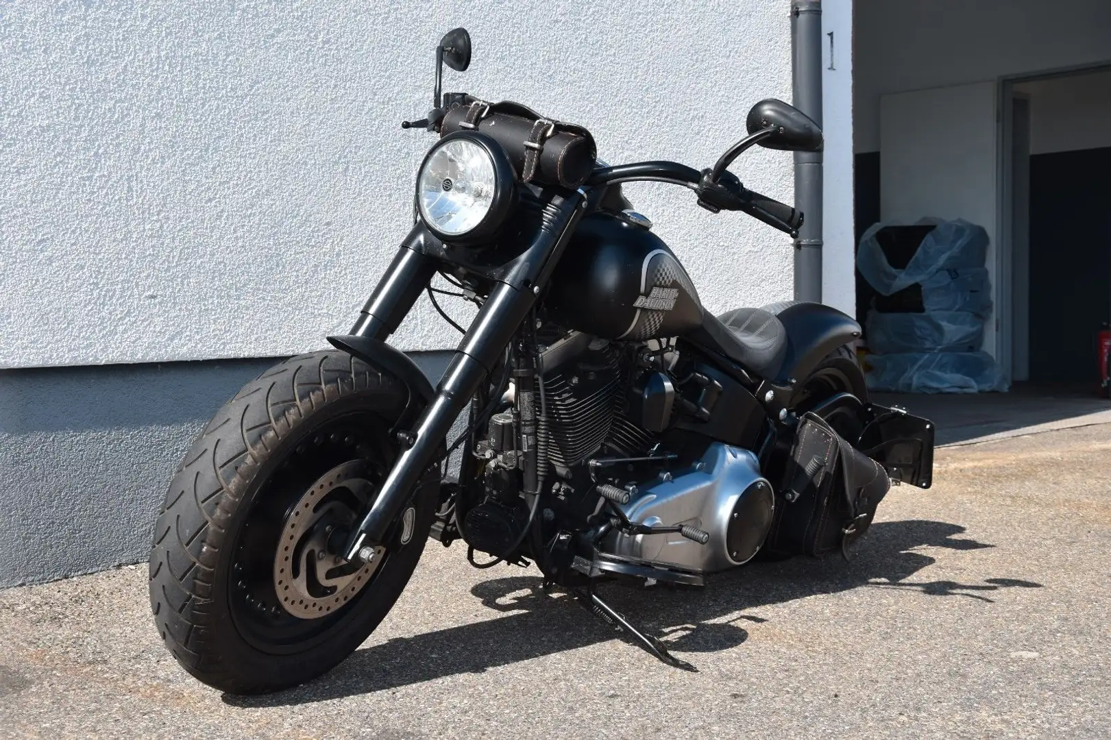 Harley-Davidson Fat Boy 103 Zwart - 2