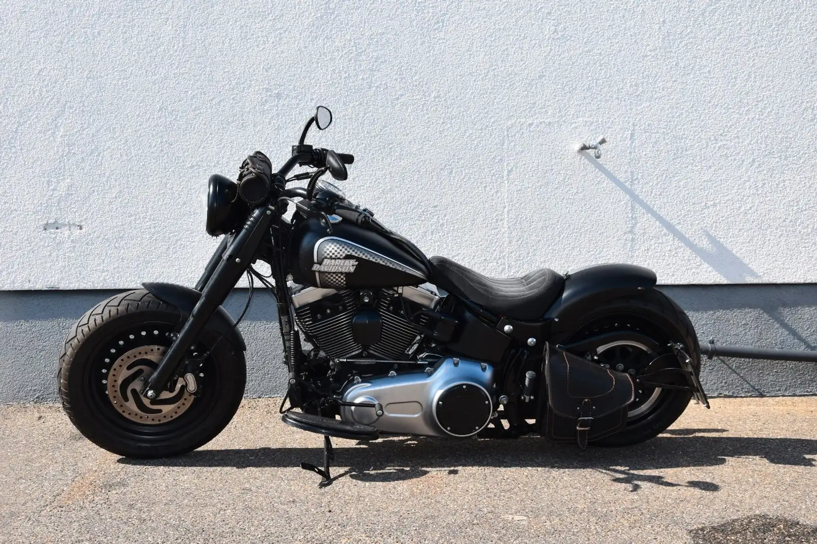 Harley-Davidson Fat Boy 103 Fekete - 1