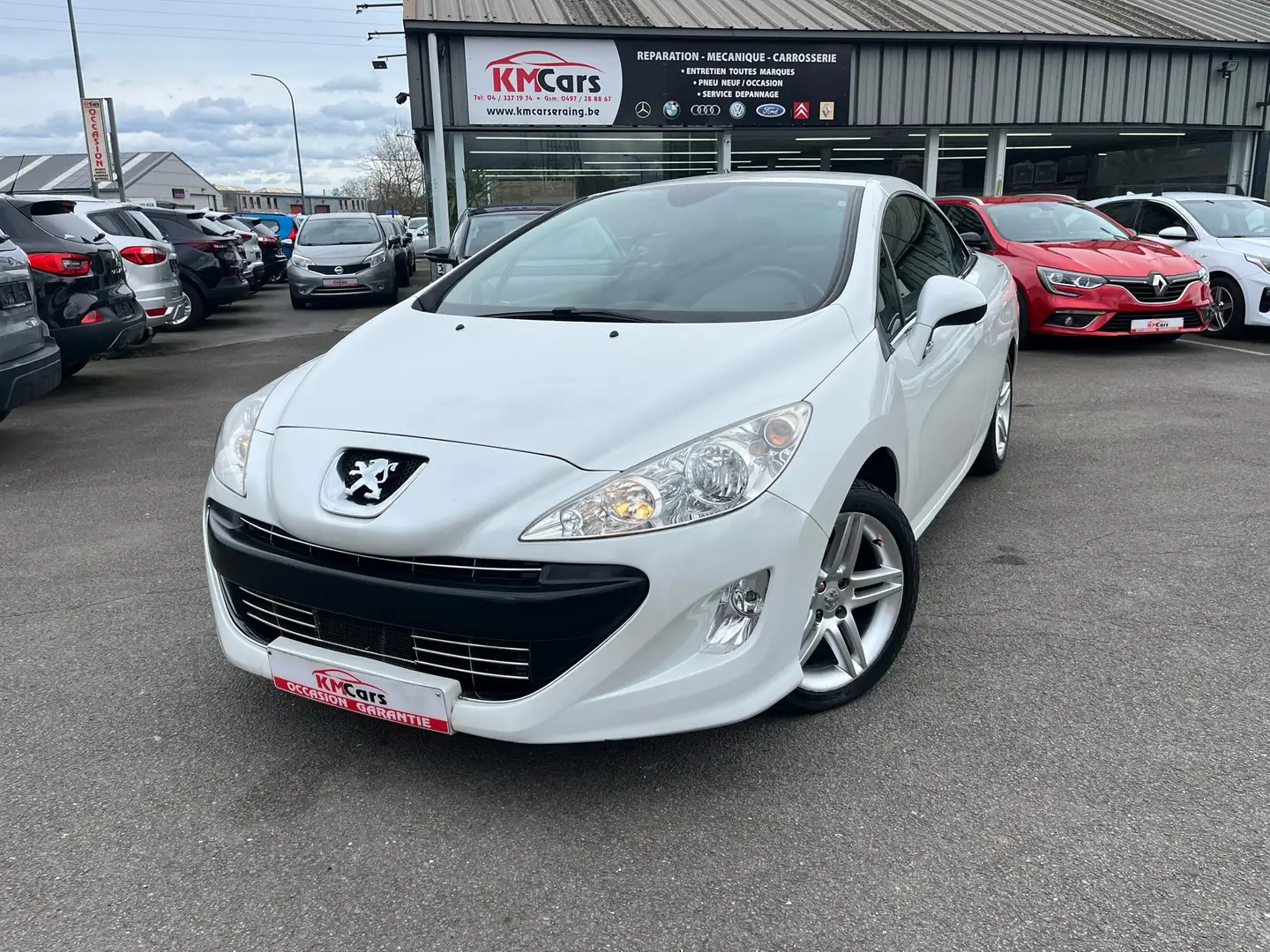 Peugeot 308 1.6 HDi CABRIOLET // CLIMATISATION // JANTES Blanc - 1