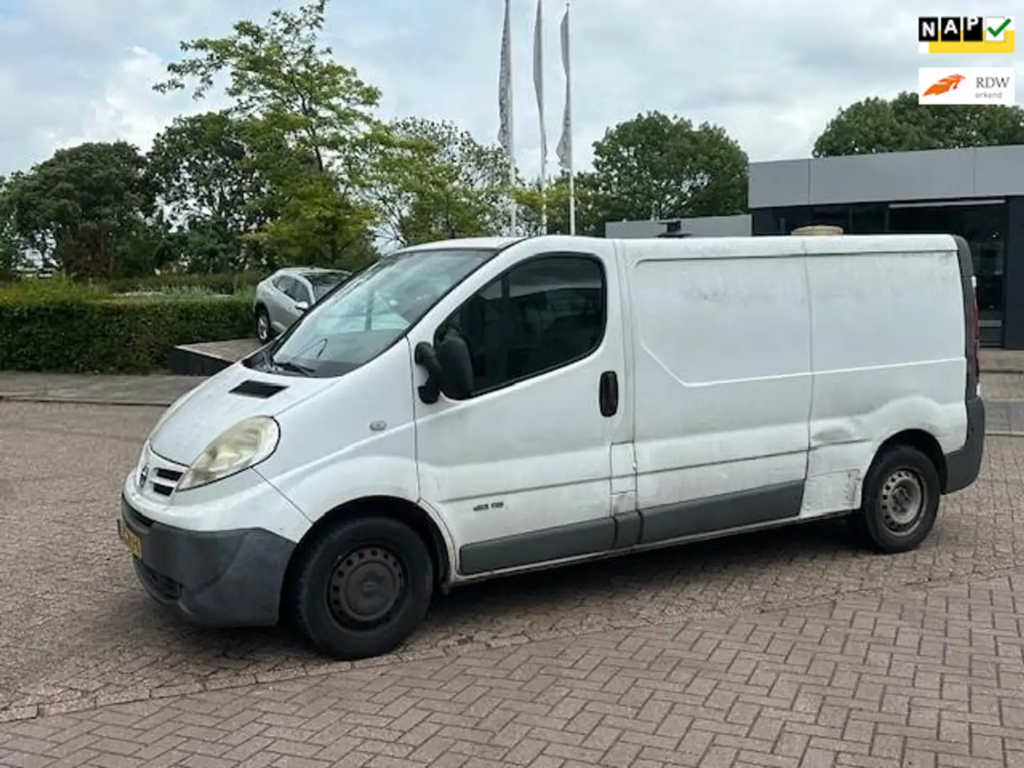 Nissan Primastar 115.29 2.0 dCi 350L,bj.2008,kleur;wit,marge, NAP m - 1