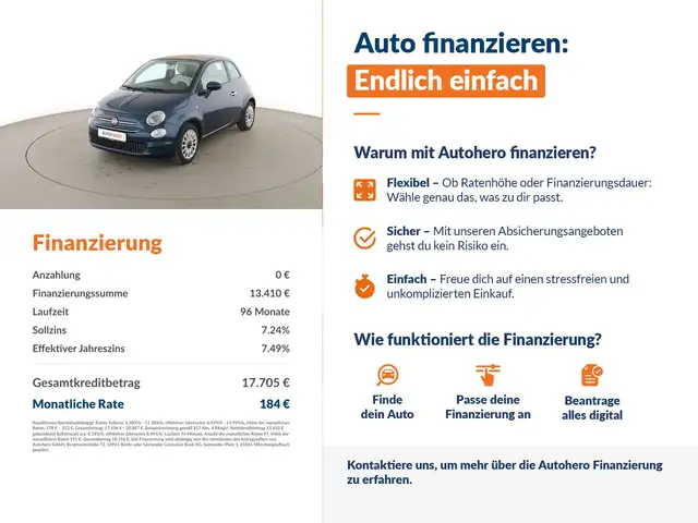 Fiat 500c view 2