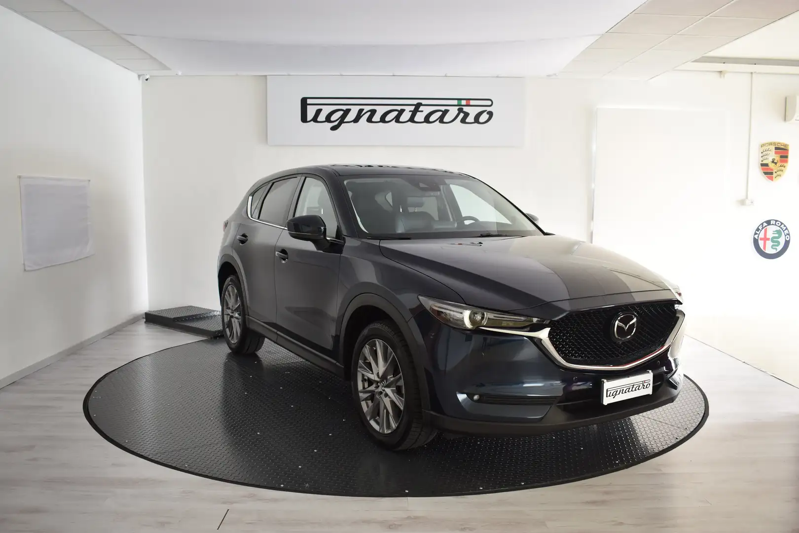 Mazda CX-5 2.2 Exclusive Awd 184 CV Auto,Tetto,Pelle,Cam,R19" Blu/Azzurro - 1