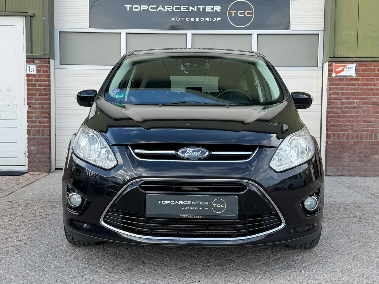 Ford C-Max 1.6 EcoBoost Titanium/TREKH/STOELV/NAVI/PARKS Schwarz - 2