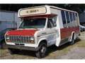 Ford Econoline F350 Schoolbus Camper V8 Diesel WoMo Partybus Beżowy - thumbnail 1