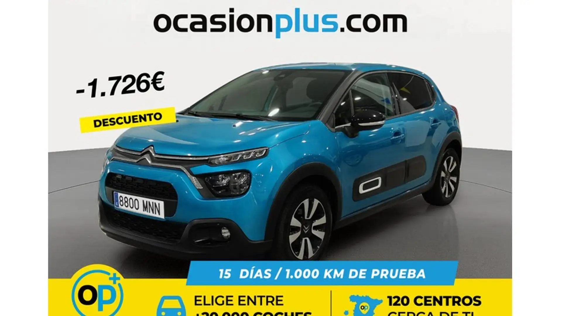 Citroen C3 Origin 1.2 PureTech S&S Max 110 Bleu - 1