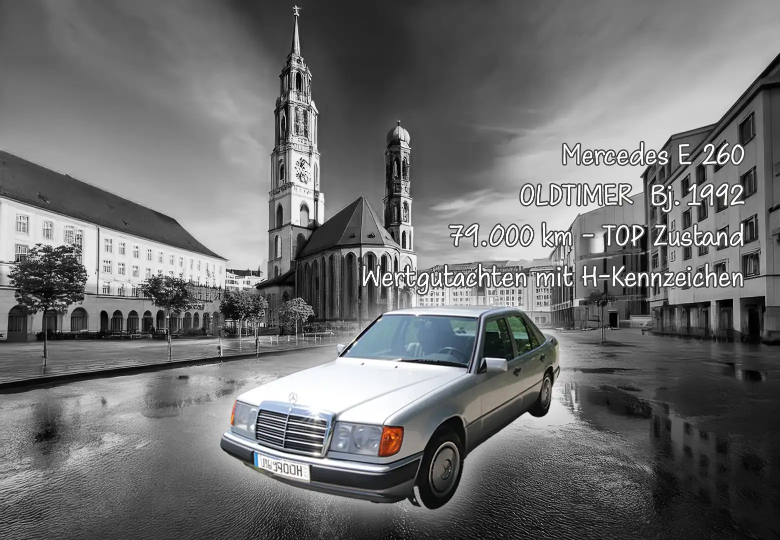 Mercedes-Benz E 260 E-Klasse Argent - 1