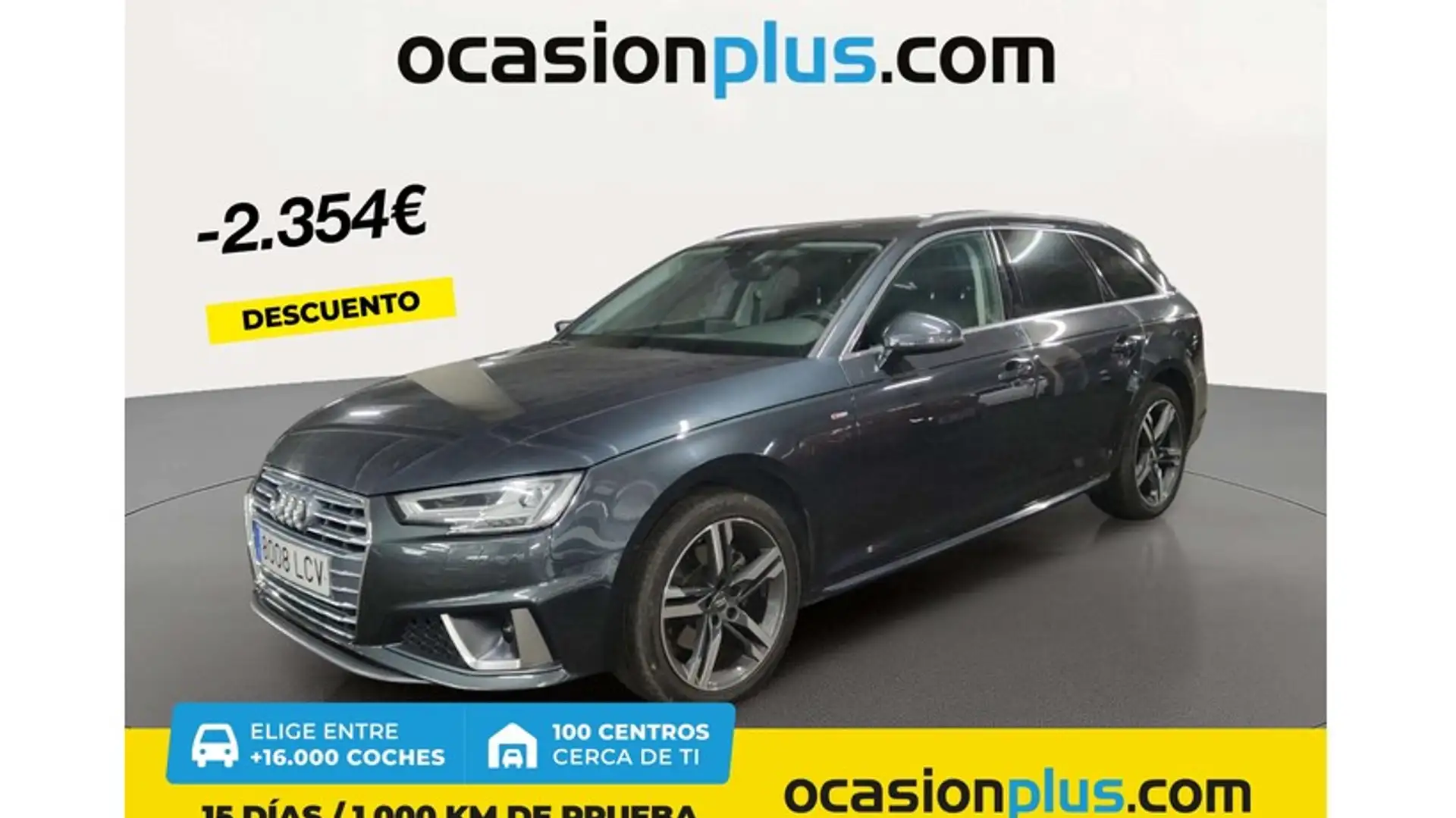 Audi A4 Avant 2.0 TFSI g-tron S line ed. S-T Gris - 1