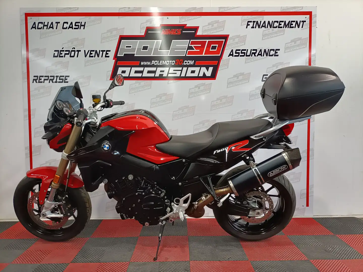 BMW F 800 R Roşu - 2