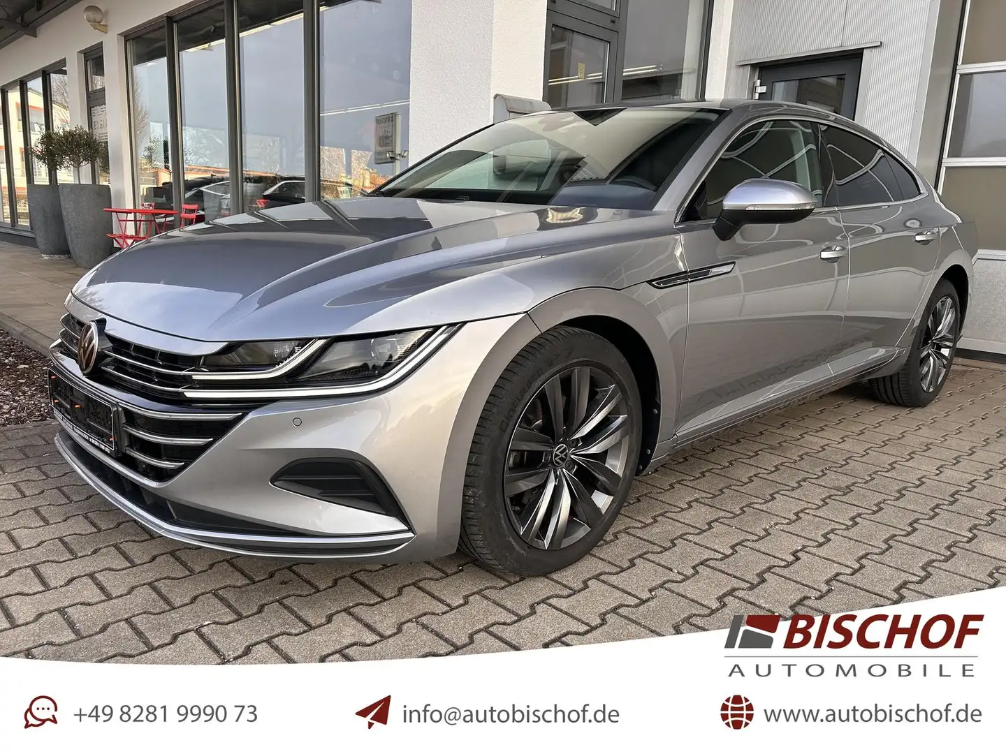 Volkswagen Arteon 2.0 TDI DSG Navi ACC 4xSHZ App-C LightAssist Silber - 1