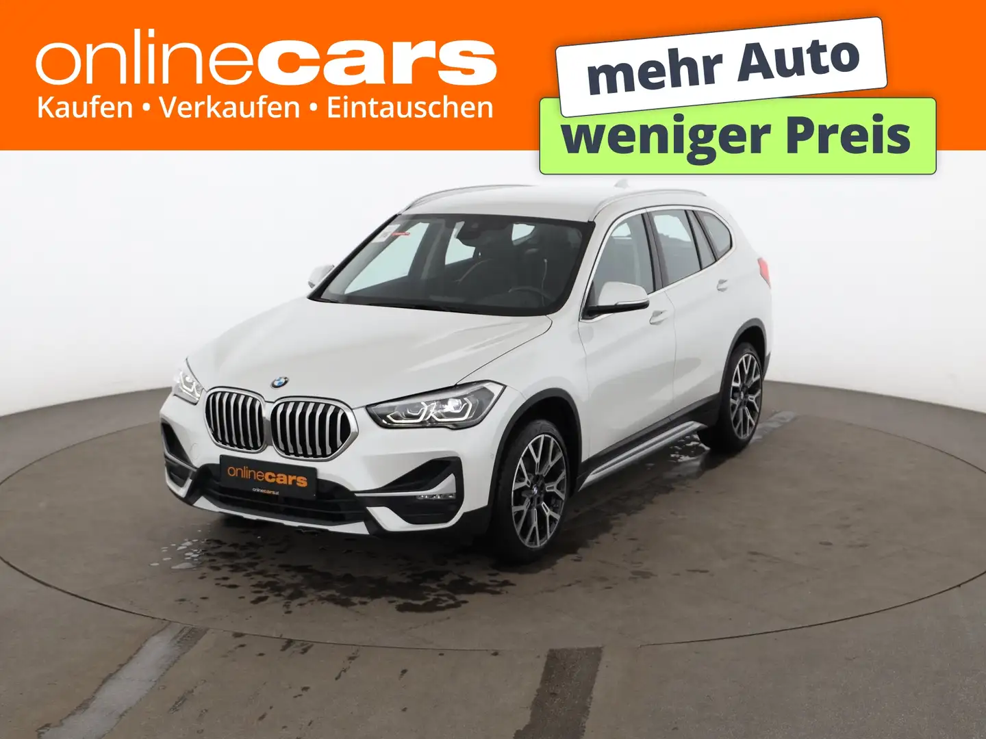 BMW X1 sDrive16d X-Line Aut LED LEDER NAVI SITZHZG Weiß - 1