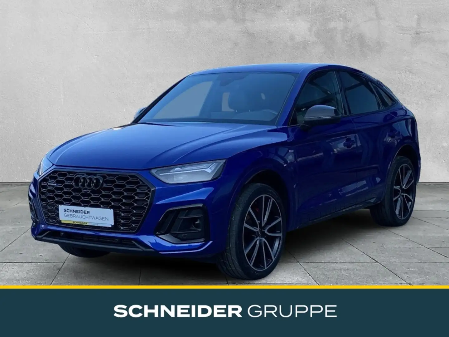 Audi Q5 Mild-Hybrid 45 TFSI quattro S line SPORTBACK Blau - 1