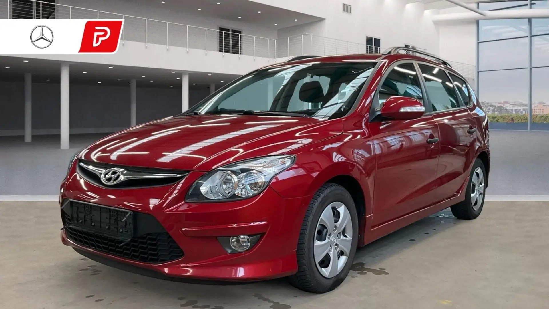 Hyundai i30 cw Classic/ 1 Hand/KLM/TÜV NEU/ 1 Jahr Garan Rot - 1