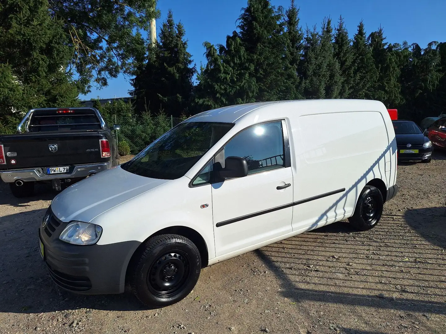 Volkswagen Caddy Maxi Kasten Klima, Tüv neu!! Weiß - 2