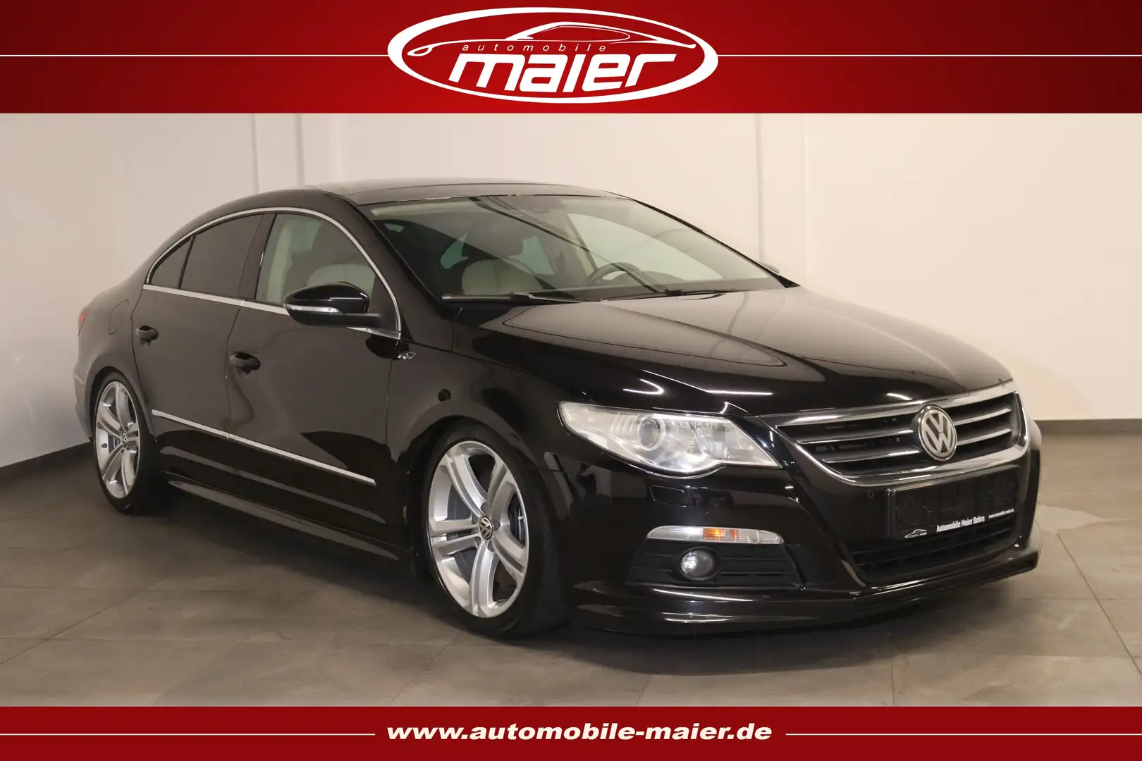 Volkswagen Passat CC 3.6 R-Line 4M-Pano-Xenon-NAV-SHZ-AHK- Zwart - 1