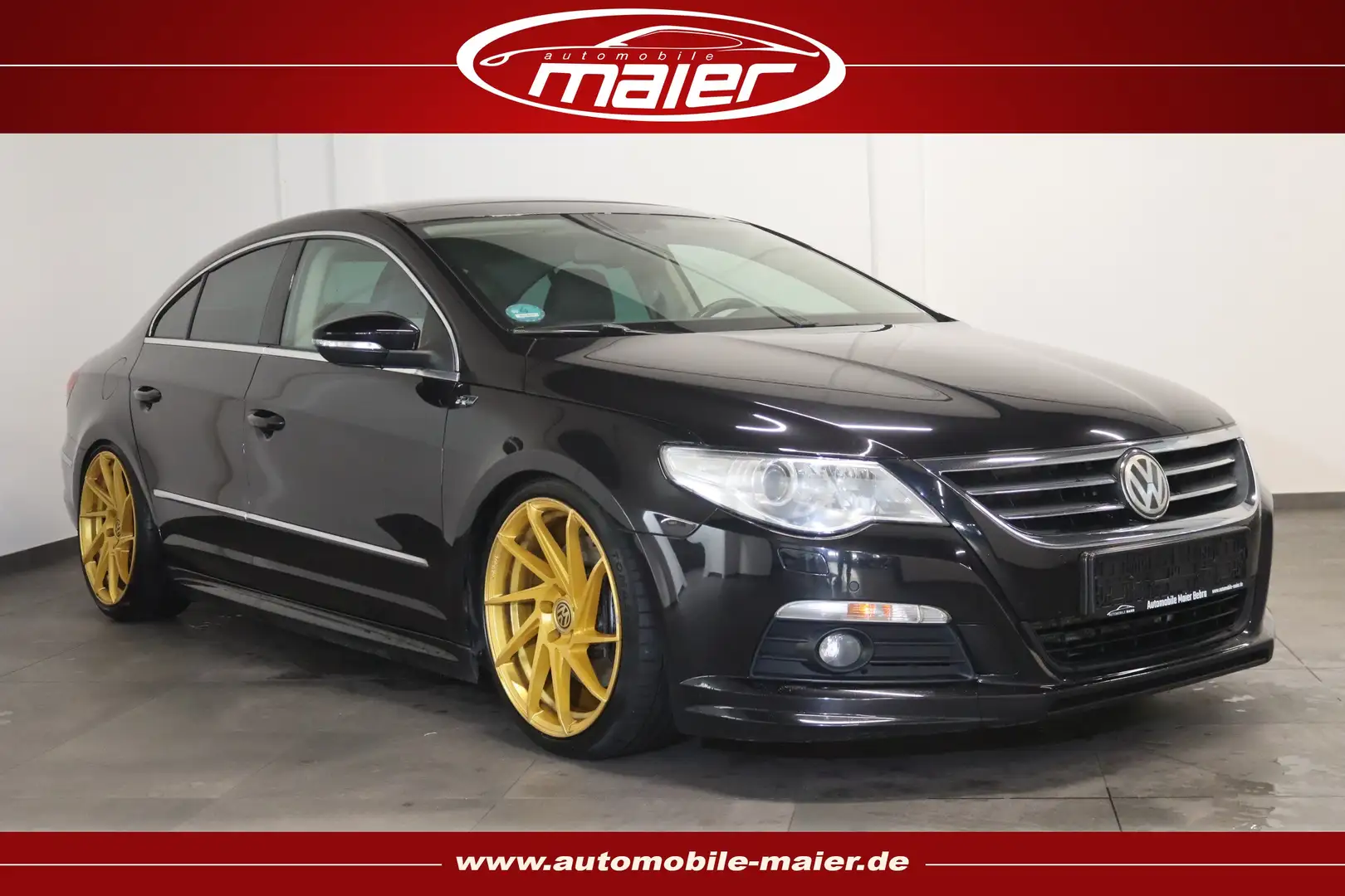 Volkswagen Passat CC 3.6 R-Line 4M-Pano-Xenon-NAV-SHZ-AHK- Schwarz - 1