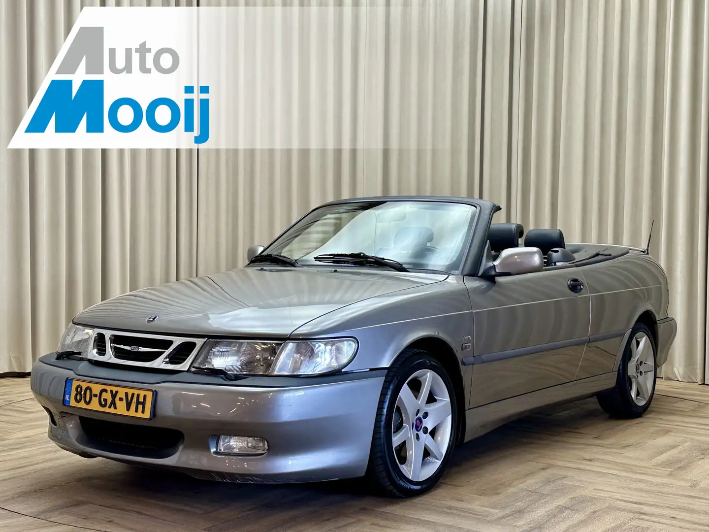 Saab 9-3 Cabrio 2.0 Turbo Aero *Goed Onderhouden* Leder / S Сірий - 1